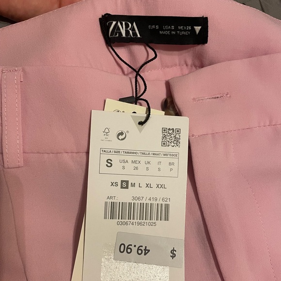 ZARA pastel pink trousers - Picture 2 of 4